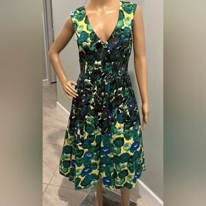 Tracy Reese for Nieman Marcus Dolce Vita Frock in "Hot Sunshine Rose" S…